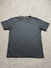 Smartwool Shirt Tee Mens Medium Gray Merino Sport 150 Wool Blend Performance