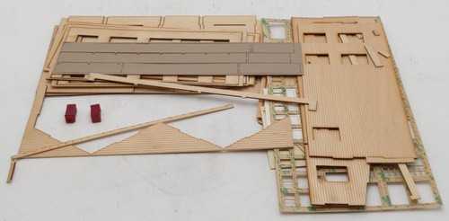 Branchline Trains 580 S Laser-Art Structures Creamery Building Kit EX/Box - Picture 3 of 5
