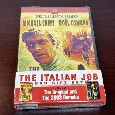 The Italian Job DVD Gift Set Original Movie & 2003 Remake OOP SEALED Gift Set
