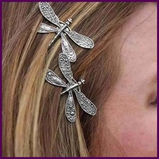 Elegant Vintage Dragonfly Hairpins Bridal Headdress Wedding Hair Accessories