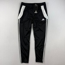 adidas Tiro 24 Training Pants Womens Size XS Black White IJ7660 NEW