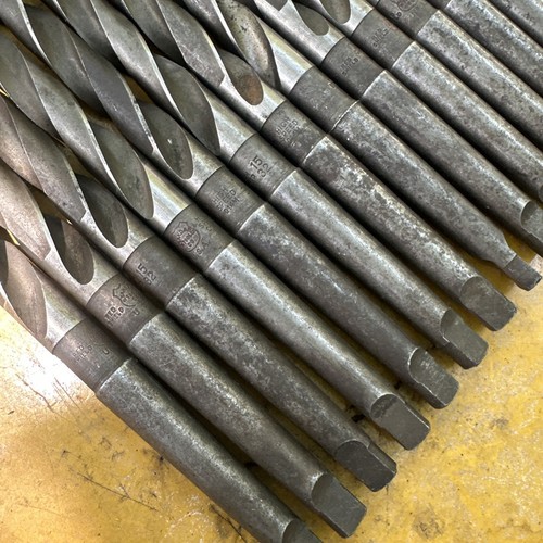 EE. UU. 15/32” Morse Taper 1 MT Broca Giratoria HSS Metal Torno Taladro Prensa Fresado - Imagen 5 de 8