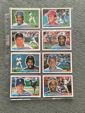 1988 TOPPS BIG Series Baseball Cards Oversized HOF/All Stars Lot of 8 NM