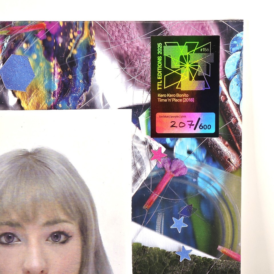 KERO KERO BONITO Time 'n' Place BLUE PURPLE PINK SWIRL /600 NUMBERED ...