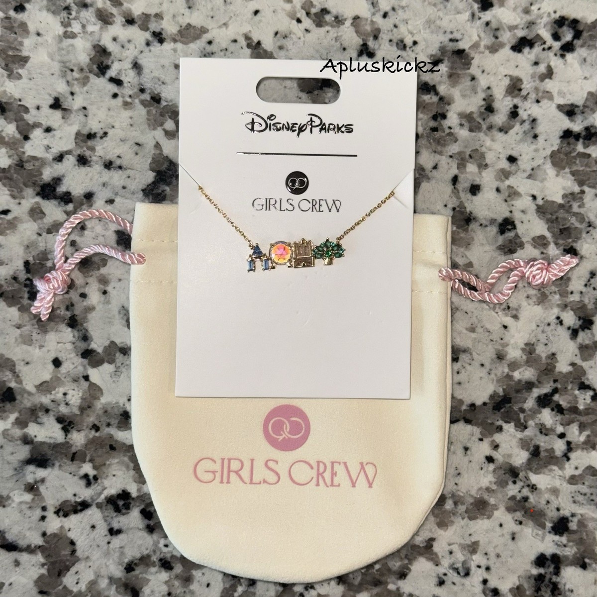 2025 Disney X Girls Crew Walt Disney World Four Parks Icons 