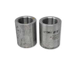 ASP USA A182 F316L Stainless Steel 1-1/2" x 1/2" Threaded Reducing Full Coupling