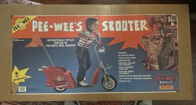 1988 Matchbox Pee-Wee Herman Playhouse Life-Size Scooter UNOPENED ORIGINAL ~RARE