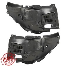 TRQ Front Inner Fender Liner Set for 2013-2016 BMW 3 Series M Sport