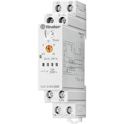 Finder 13.61.0.024.0000 Din Drive Pulse Relay 1 Exchange 1pc