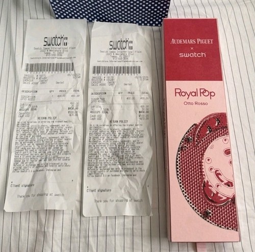 In Hand Fastest Ship Swatch x Audemars Piguet BioceramicRoyal ...
