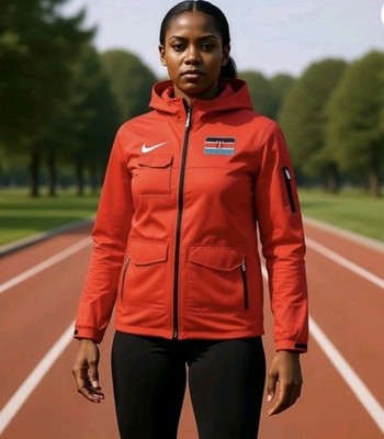 Nike Pro Elite Kenya Team Issued Storm-Fit ADV Hooded Jacket