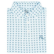 Rhoback The One Love Men's Short Sleeve Performance Polo