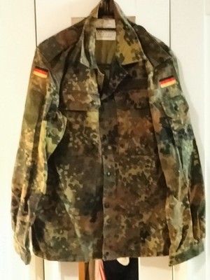Originale Bundeswehr Camouflage Jacke ''DEU Wahler'' 2011 Gr.M