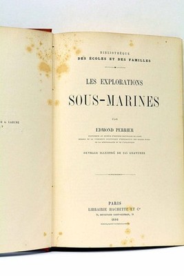 Les Explorations submarines PERRIER 243 Illustrationen Hachette 1886
