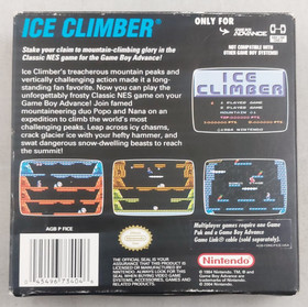 Ice Climber Classic NES Series (Nintendo GameBoy Advance GBA) CIB / Complete