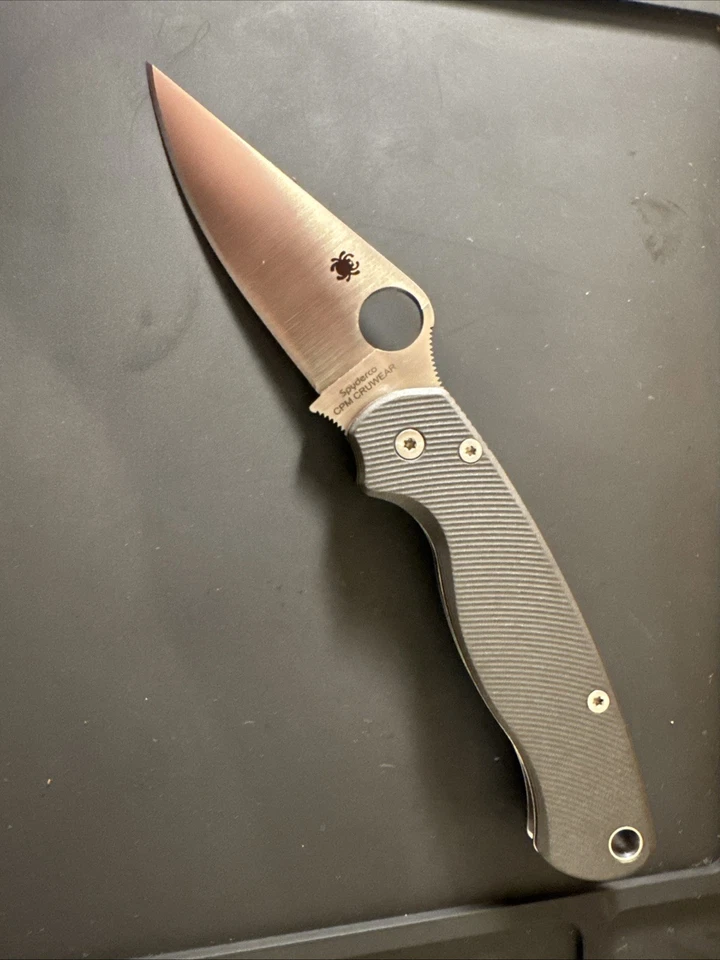 Spyderco Crucarta Pm2 con básculas Awt Foto 2 de 4