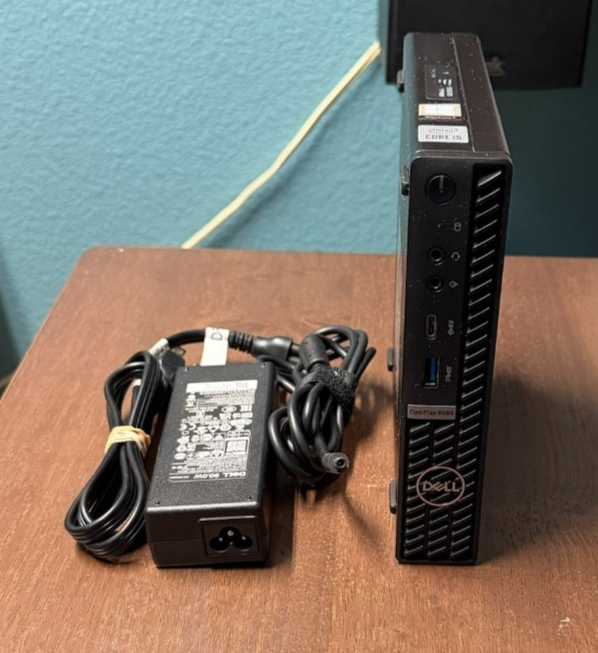⭐️1529⭐️DELL OPTIPLEX 5080 ⭐️i5-10500T Dell Optiplex 5080 Micro i5-10500t 6-Core 3.80Ghz/16Gb/256Gb Nvme