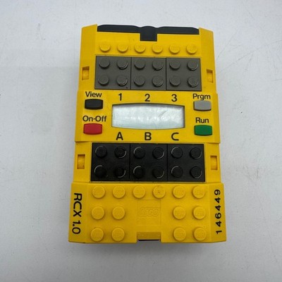 LEGO Mindstorms RCX 1.0 Programmable Brick 9709 Yellow Robotics Hub 146449