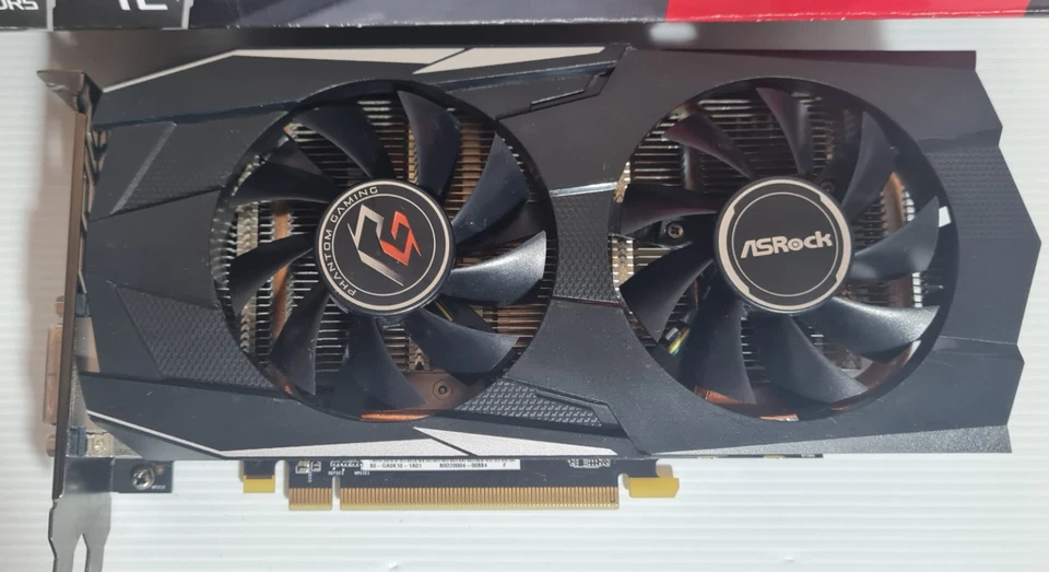 ASRock AMD Radeon RX570 4G Phantom Gaming 4GB GDDR5 Graphics Card GPU - Image 2 of 4