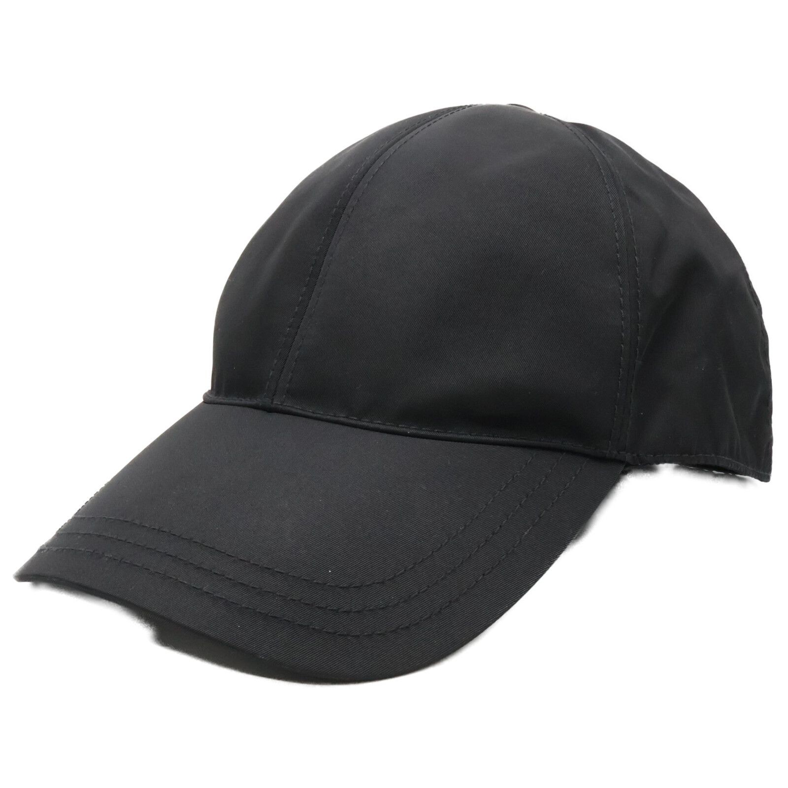PRADA Re-Nylon Triangular Logo Baseball Cap Men M… - image 1