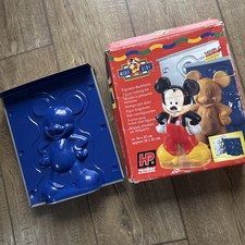 Vintage HP Zenker Mickey Mouse Shaped Figure Baking Tin - Non Stick