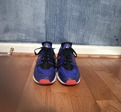 Brand: Nike Air Huarache | Color:  Concord/Team Orange/Copa/Black colorway