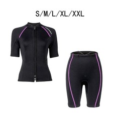 Womens Wetsuit Wet Suit 1.5mm Neoprene Soft Sun Protection Wetsuit Jacket Scuba