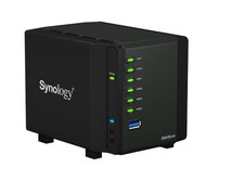 Synology DiskStation DS416Slim 4-bay NAS with cables & storage