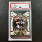 2022 Panini Select Concourse Tom Brady #26 White Prizm Die-Cut /99 PSA 10 POP 12