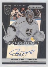 2013 Panini Rookie Anthology Update Silver Prizm /25 Martin Jones #354 Auto 4p5