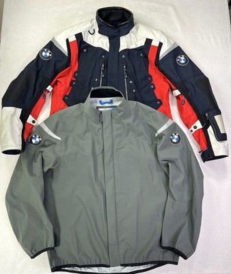 BMW Motorrad Rallye Jacket + Rain Over Coat Mens EU 58 / XL Adventure Touring