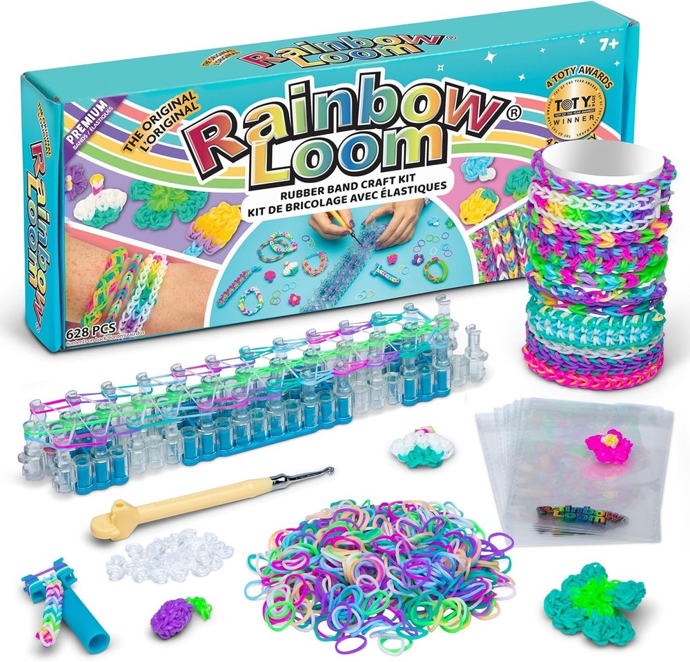 Rainbow Loom Original Multicolor Craft Kit for DIY Bracelets  