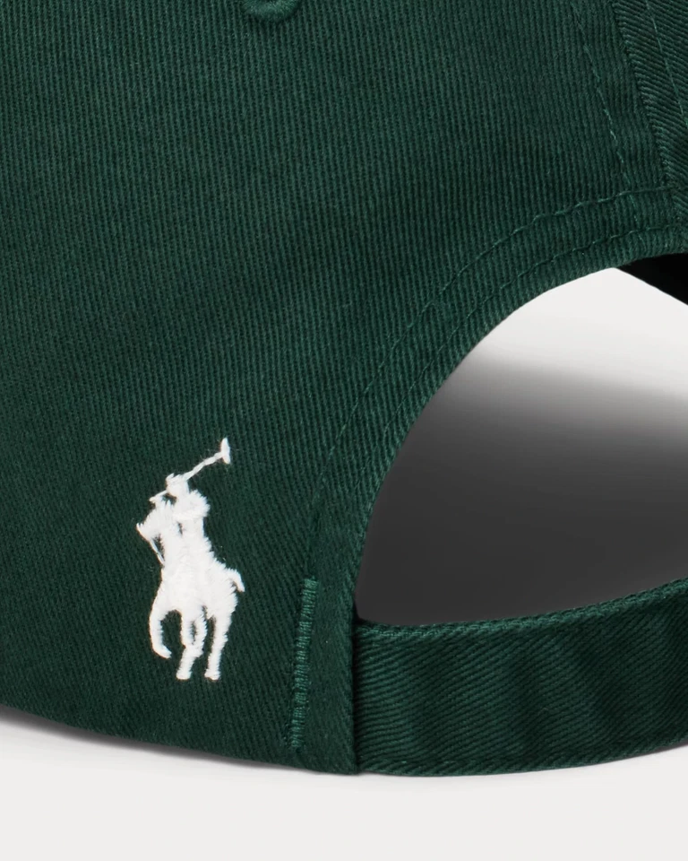 Gorra de béisbol Polo Ralph Lauren sombrero cazador verde correa ajustable trasera talla única Foto 3 de 3