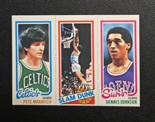 1980-81 Topps - Pete Maravich, World B. Free, Dennis Johnson #194-264-38