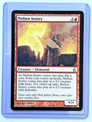 MTG Magic The Gathering RAV Ravnica #136 Molten Sentry 2005 NM