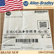 New Sealed AB 150-F25NBR SER B SMC Flex Smart Motor Controller 150F25NBR AB PLC