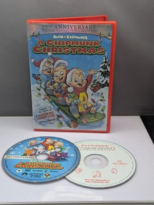 A Chipmunk Christmas DVD CD Combo 25th Anniversary Alvin Holiday Classic