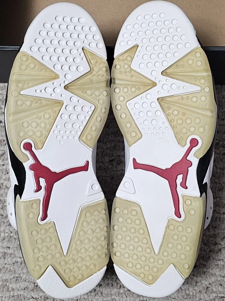 Nike Air Jordan Retro VI 6 Rojo Carmín Colección Cuenta Regresiva Paquete Talla 11 Foto 4 de 4