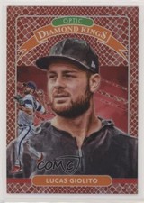 2020 Panini Donruss Optic Choice Red Dragon Prizm 18/88 Lucas Giolito #12 0ga9