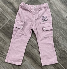 Disney Baby Girls 18mos Pink Minnie Mouse Cargo Pants Pants