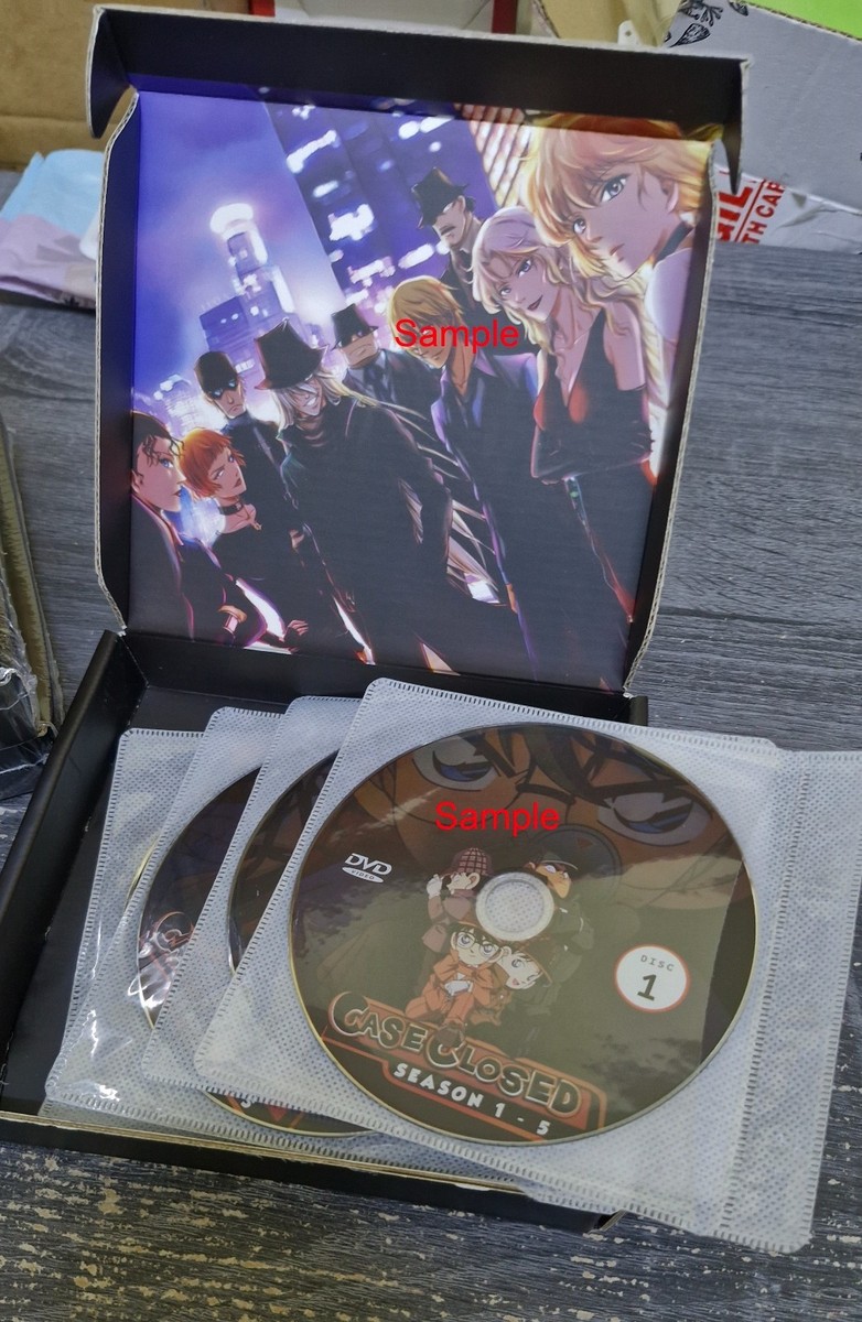 DVD Anime Detective Conan Case Closed Complete TV Series Season 1