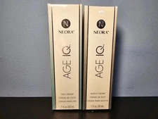 Neora Age IQ Day and Night Cream Combo Set - New in Sealed Box Exp 1/27@!