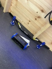 Pro Taper EVO FAT BAR BLU NERO 28mm enduro mx quad dirt bike nuovo