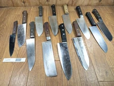 Damaged Lot of Japanese Chef's Kitchen Knives hocho set from Japan LL670