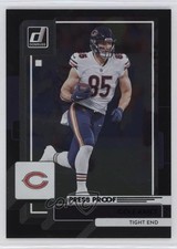2022 Panini Donruss Press Proof Black 6/10 Cole Kmet #78 kh0