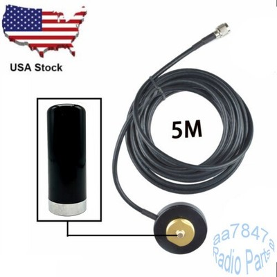 Magnetic NMO Mount MUHF With Dual-Band UHF VHF Antenna For Car Mobile Radio