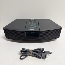 Bose Wave Radio AM/FM Radio Black AWR1-1W TESTED WORKS No Remote