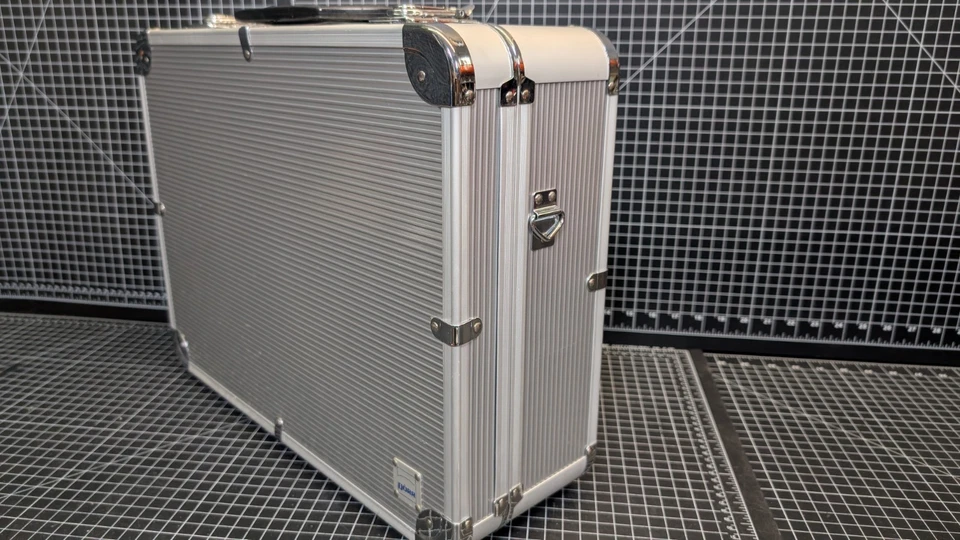 Dörr 40 Aluminio Metal Estuche Rígido para Cámara Profesional Fotografía, Pluck Foam Zero Foto 3 de 4