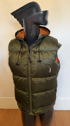Vintage Harajuku Streetwear Puffer Vest XL Sugar Brand 90’s Surplus Down Filled image 11