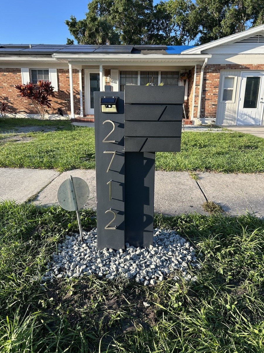 Mail Box Buzones De Correo Home Depot Custom Mailbox Modern